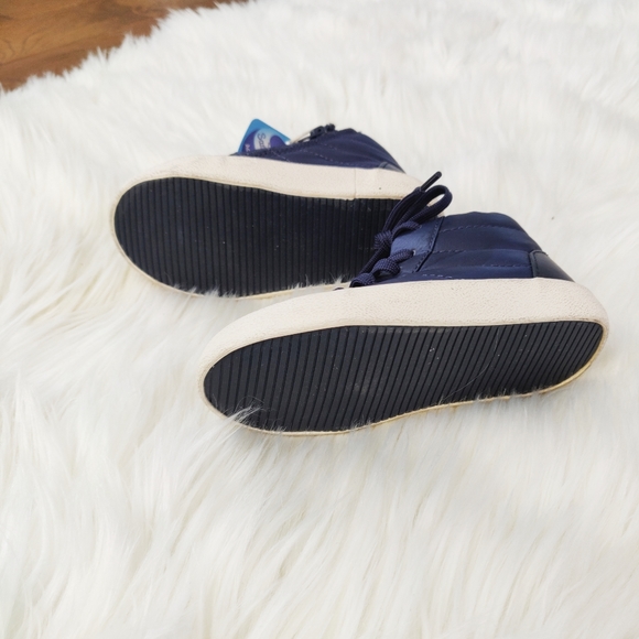 New Zara toddler zipper hi top sneakers - Picture 3 of 5